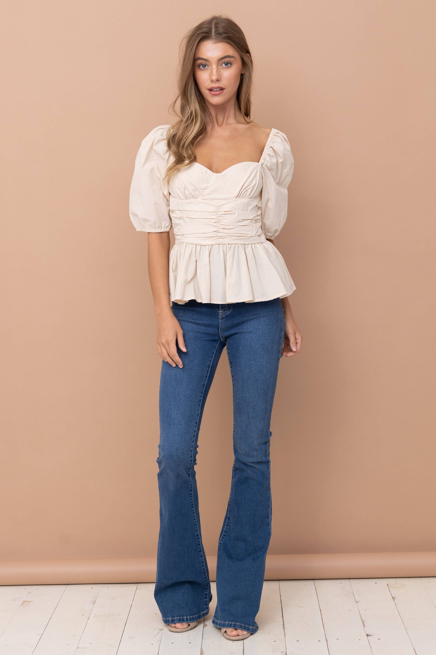 The Sweetheart Peplum Blouse