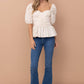 The Sweetheart Peplum Blouse