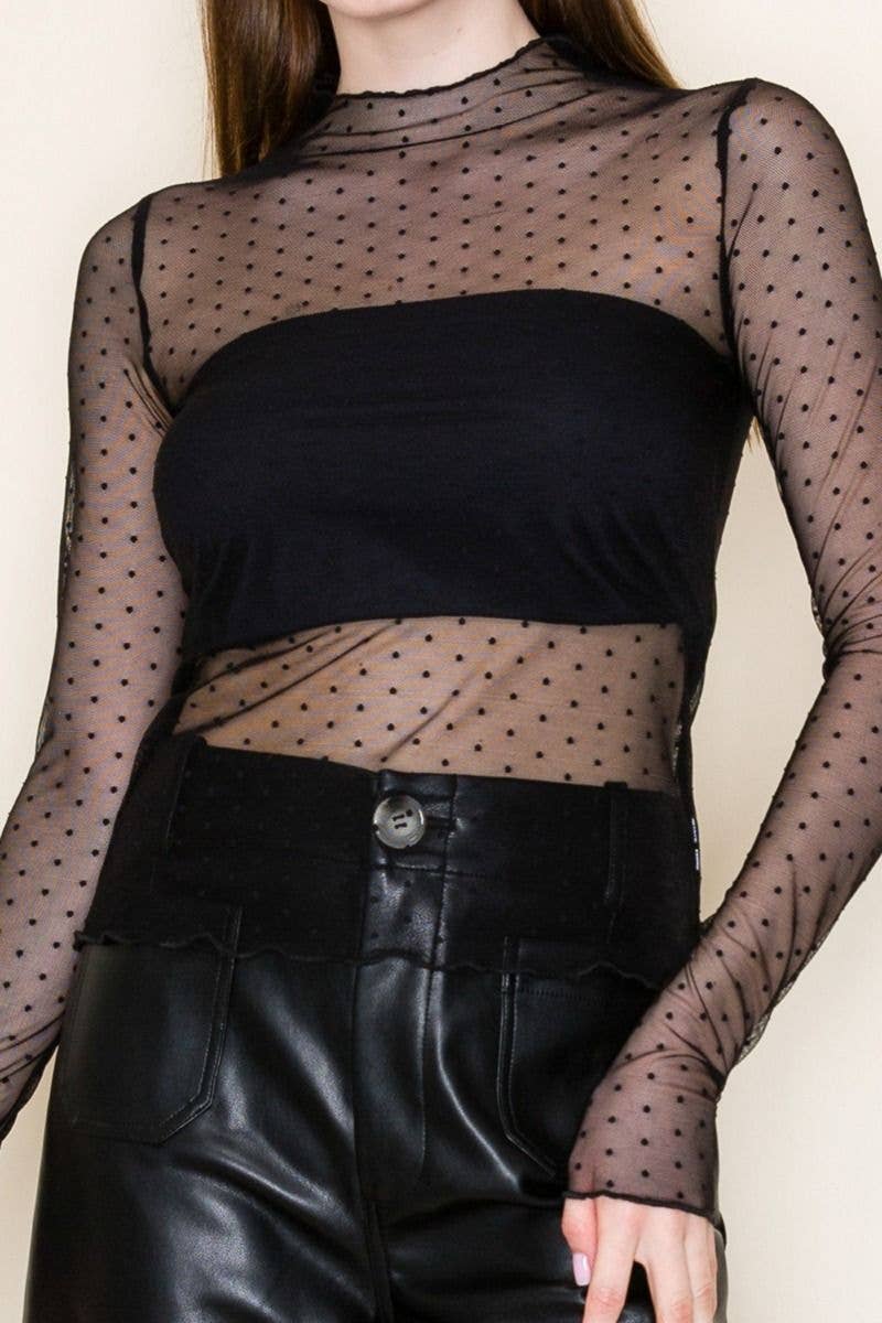 She’s a Tease Sheer Top