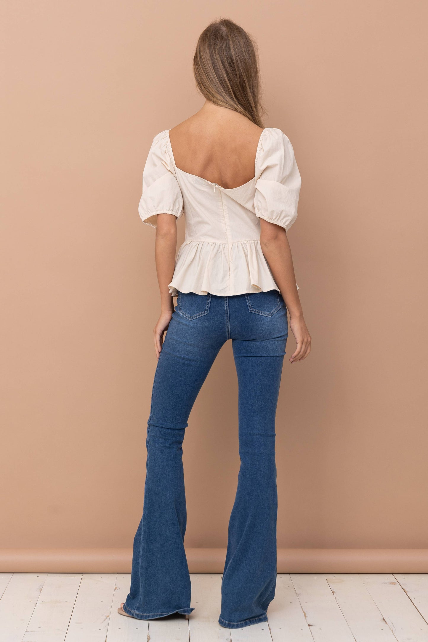 The Sweetheart Peplum Blouse