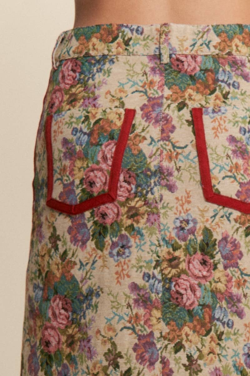 The Vintage Grace Midi Skirt